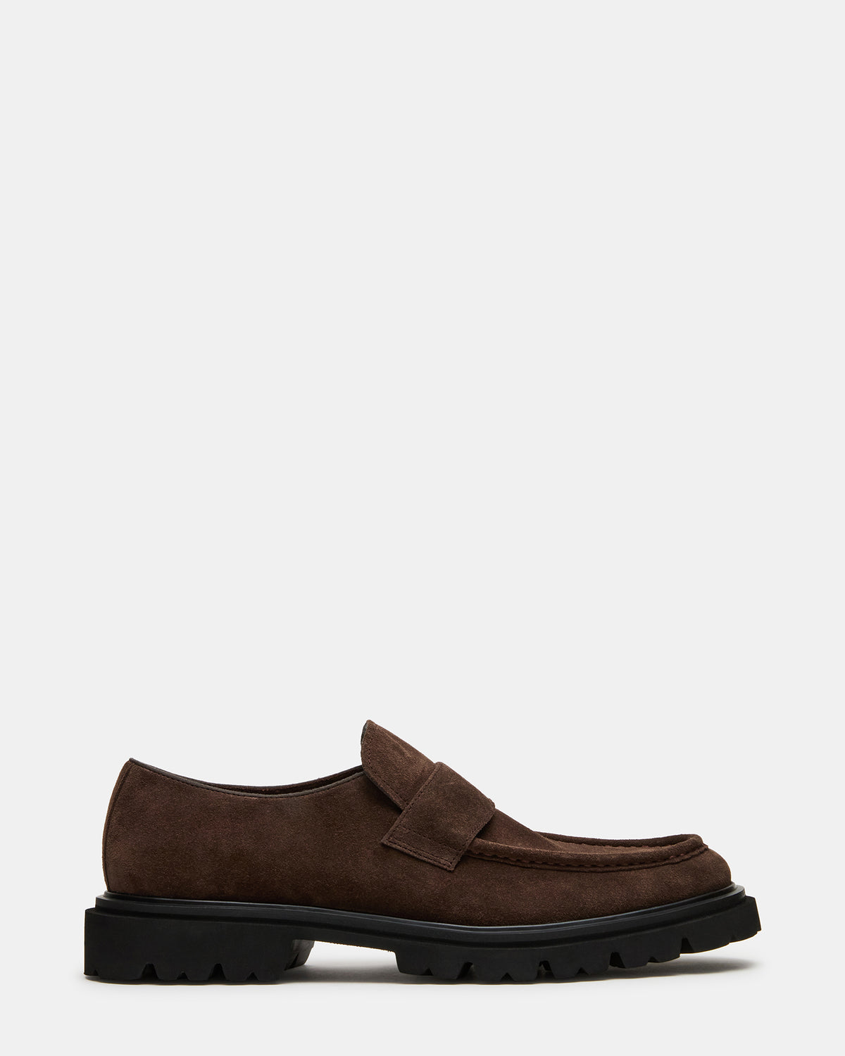 RADKIN Brown Suede Slip-On Dress Men's Loafer Steve Madden BROWN SUEDE