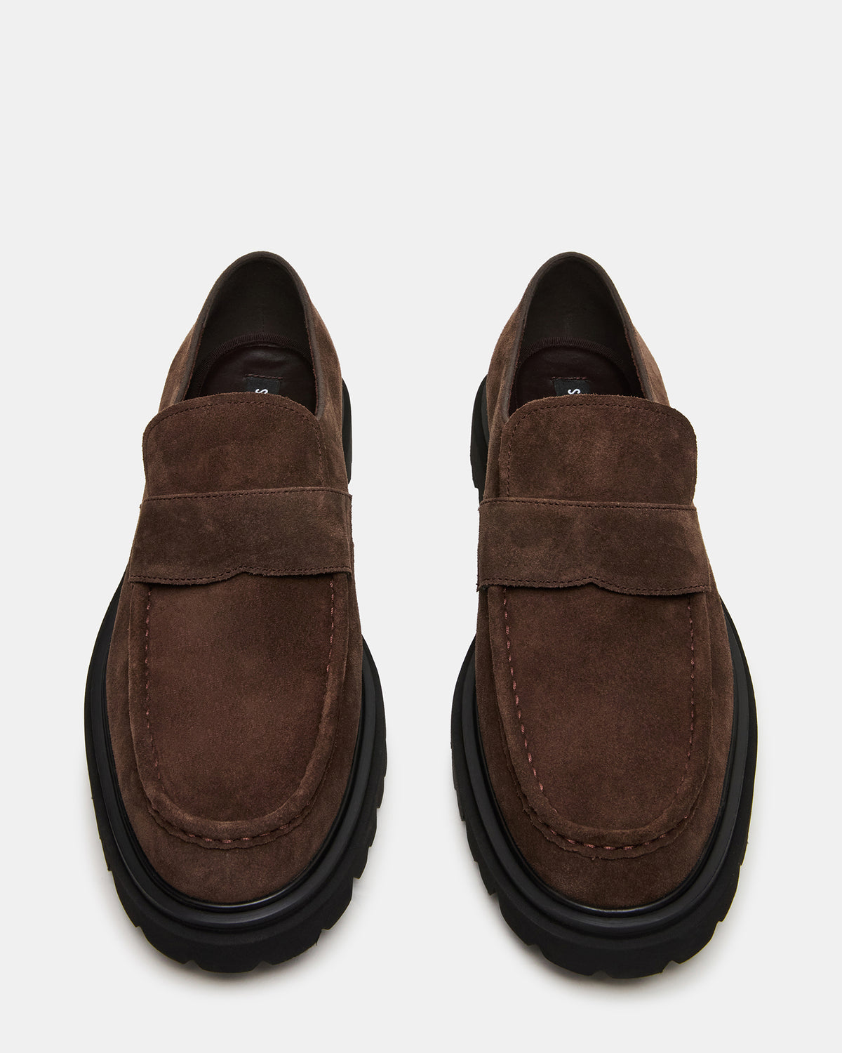 RADKIN Brown Suede Slip-On Dress Men's Loafer Steve Madden BROWN SUEDE