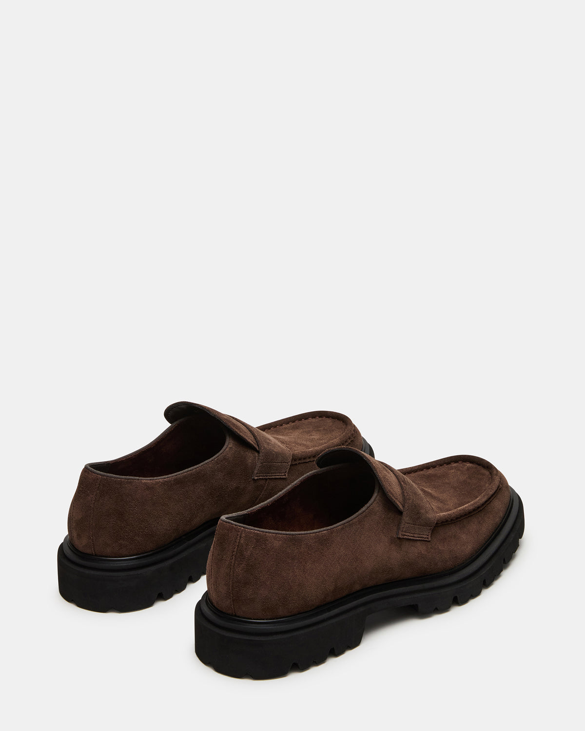 RADKIN Brown Suede Slip-On Dress Men's Loafer Steve Madden BROWN SUEDE