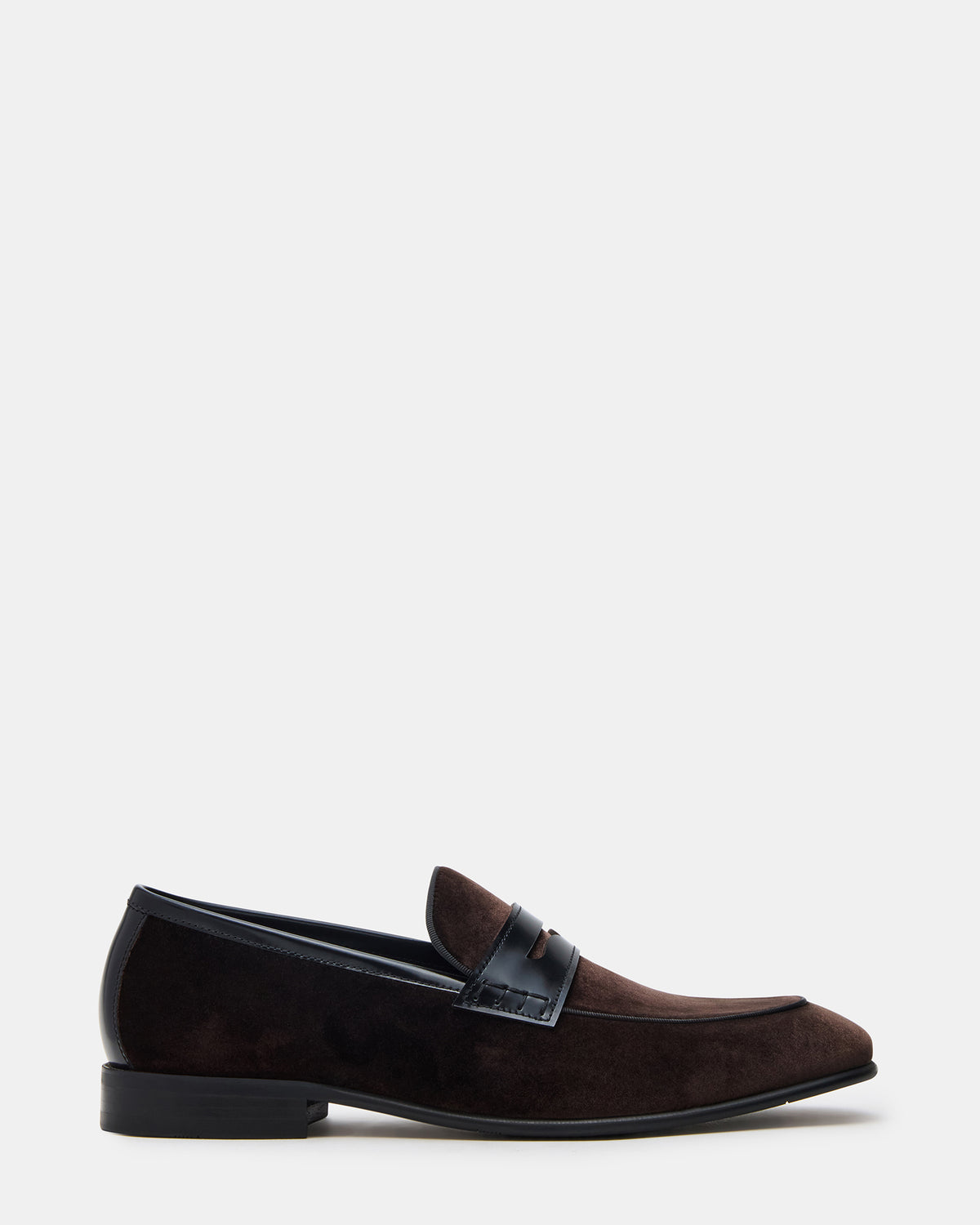 YARDLY Brown Velvet Slip-On Men's Dress Loafer Steve Madden BROWN VELVET