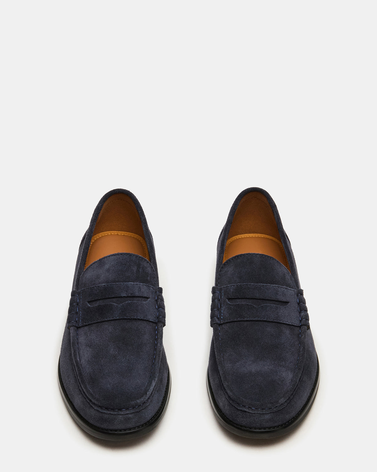 HUCKLE Navy Suede Slip-On Men's Loafer Steve Madden NAVY SUEDE
