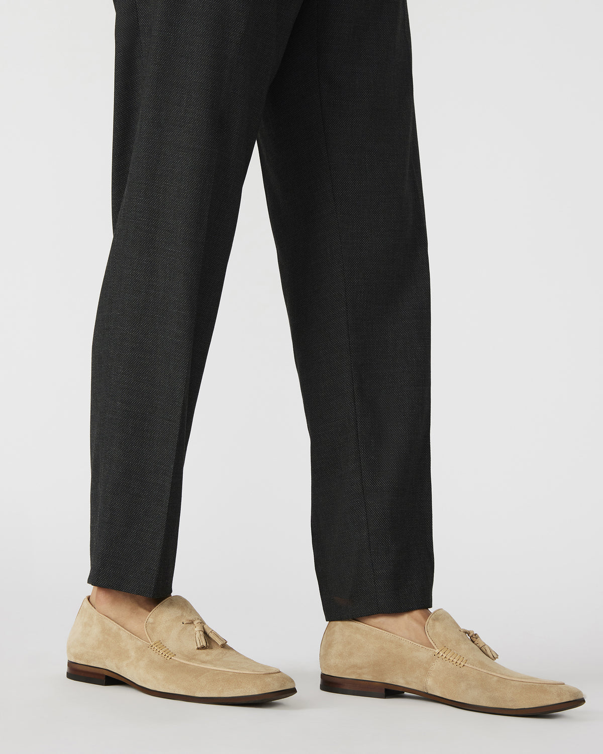 ONDRE Sand Suede Tassel Slip-On Men's Loafer Steve Madden SAND SUEDE
