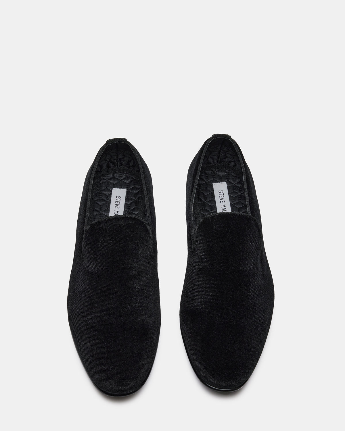 LAIGHT Black Velvet Men's Dress Shoes Steve Madden BLACK VELVET