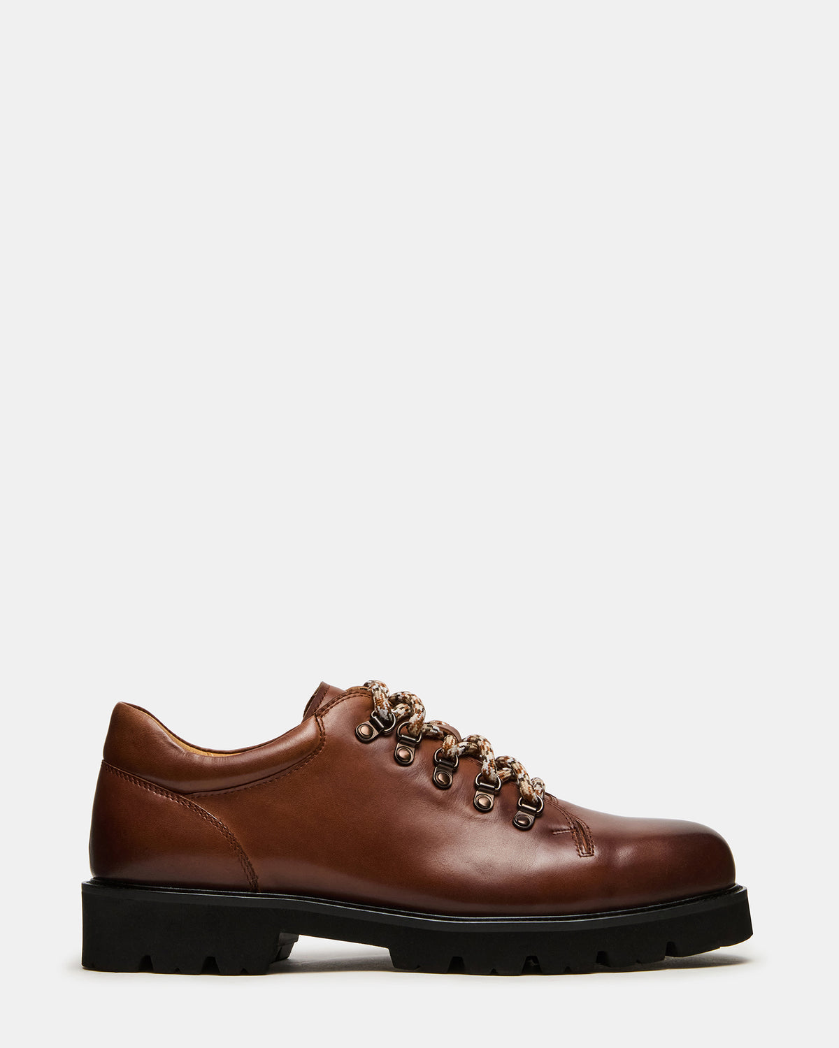 TURBO Dark Tan Lace-Up Dress Shoe Steve Madden DARK TAN