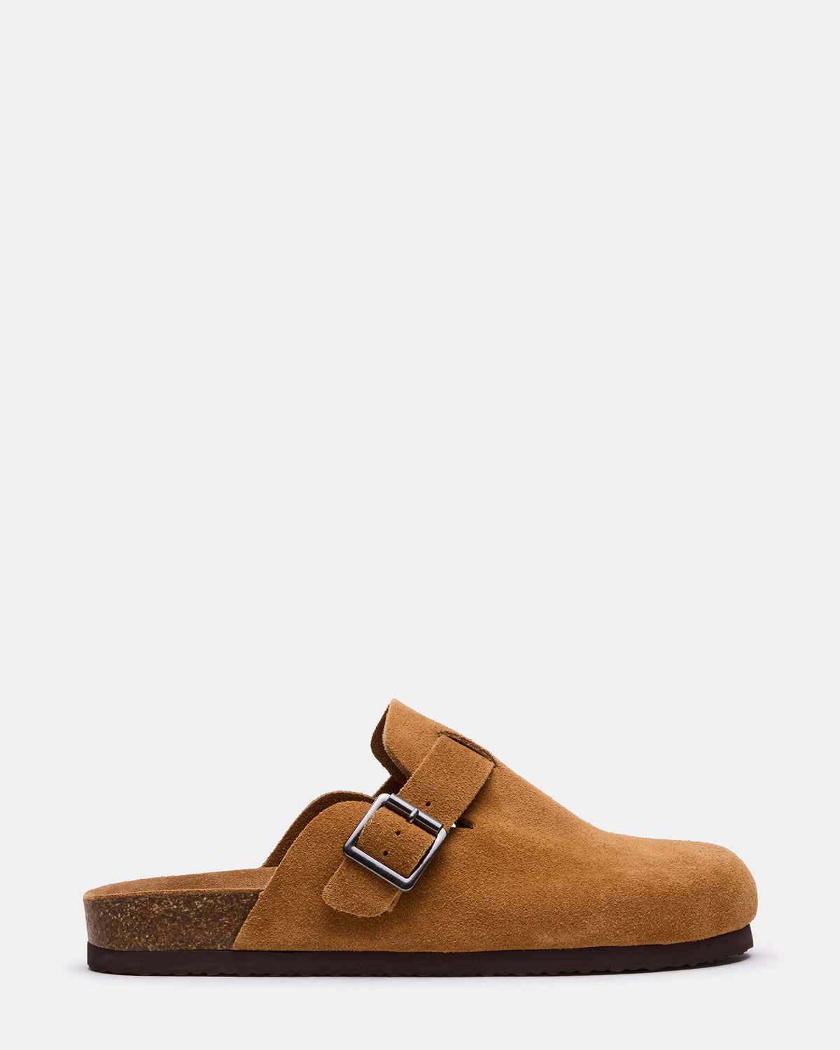 WILDERR Chestnut Suede Slip-On Men's Casual Clog Steve Madden CHESTNUT SUEDE