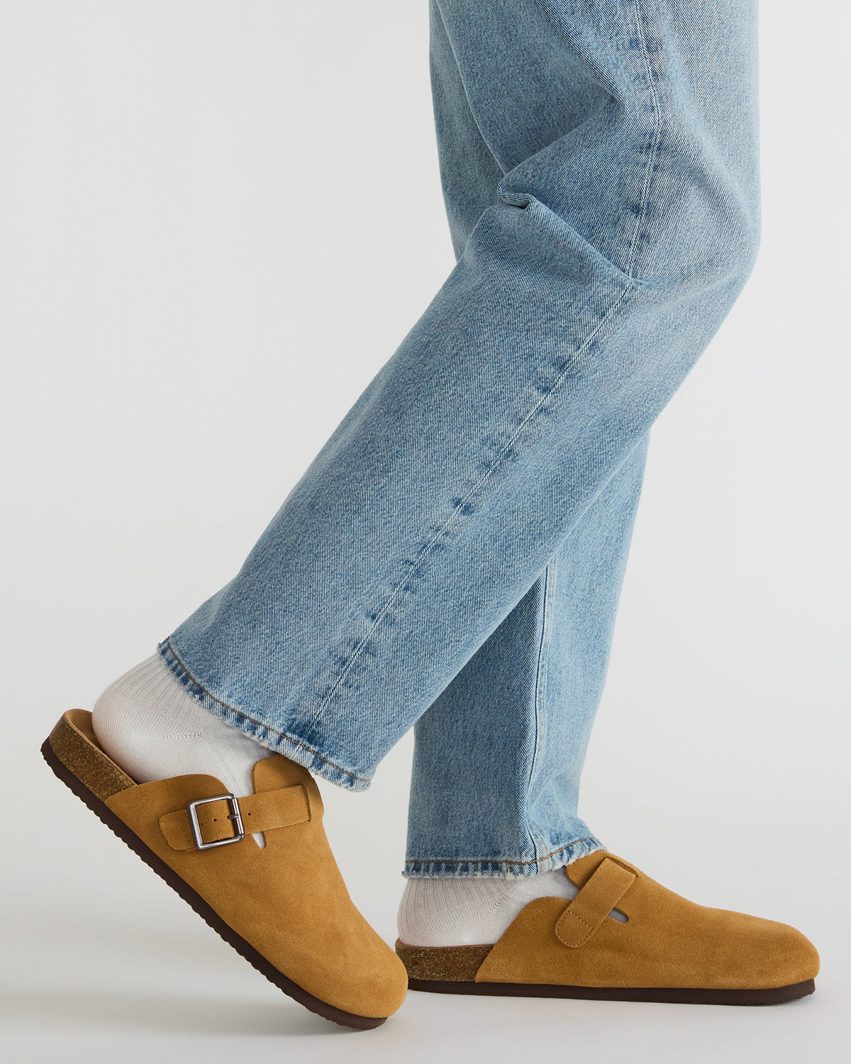 WILDERR Chestnut Suede Slip-On Men's Casual Clog Steve Madden CHESTNUT SUEDE