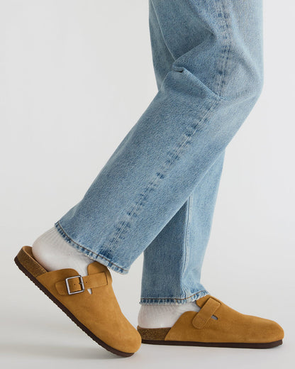 WILDERR Chestnut Suede Slip-On Men's Casual Clog Steve Madden CHESTNUT SUEDE