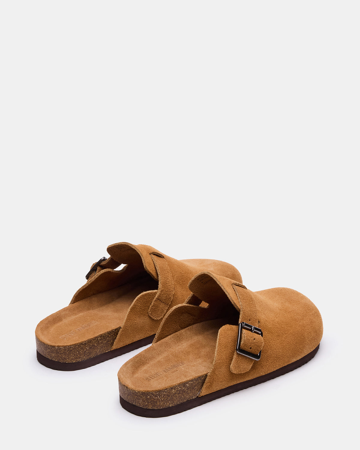 WILDERR Chestnut Suede Slip-On Men's Casual Clog Steve Madden CHESTNUT SUEDE