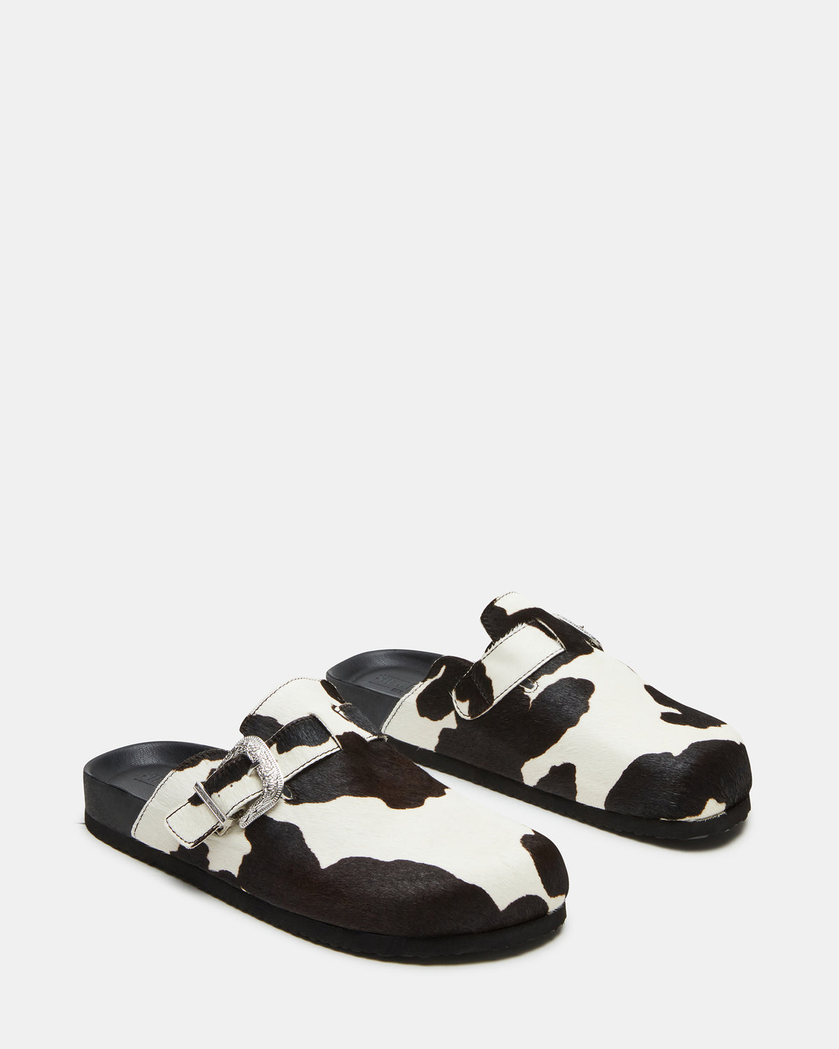 WOOLY Black Multi Slip-On Men's Casual Clog Steve Madden BLACK MULTI
