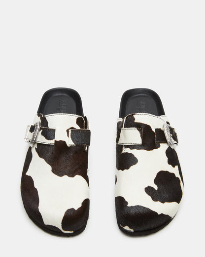 WOOLY Black Multi Slip-On Men's Casual Clog Steve Madden BLACK MULTI