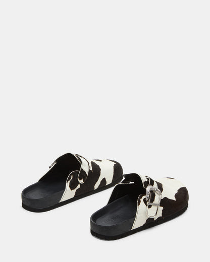 WOOLY Black Multi Slip-On Men's Casual Clog Steve Madden BLACK MULTI