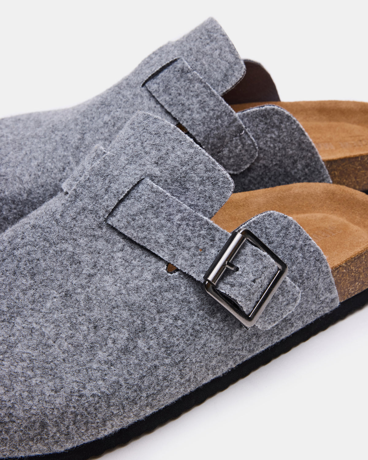 WILDERR Grey Flannel Slip-On Men's Casual Clog Steve Madden GREY FLANNEL