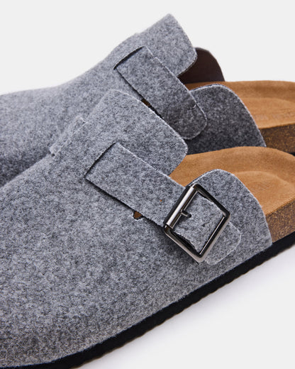 WILDERR Grey Flannel Slip-On Men's Casual Clog Steve Madden GREY FLANNEL