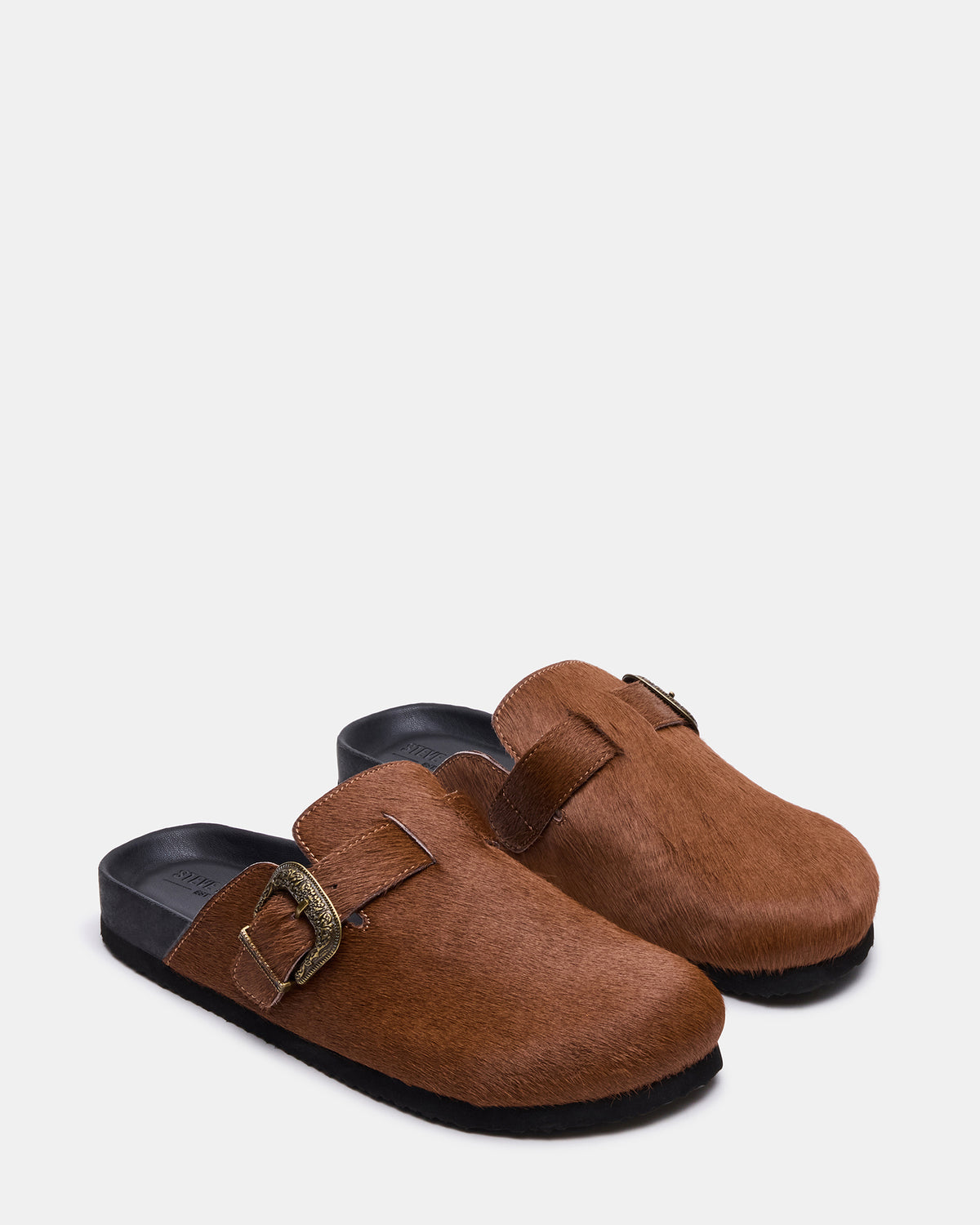 WOOLY Chestnut Slip-On Men's Casual Clog Steve Madden CHESTNUT