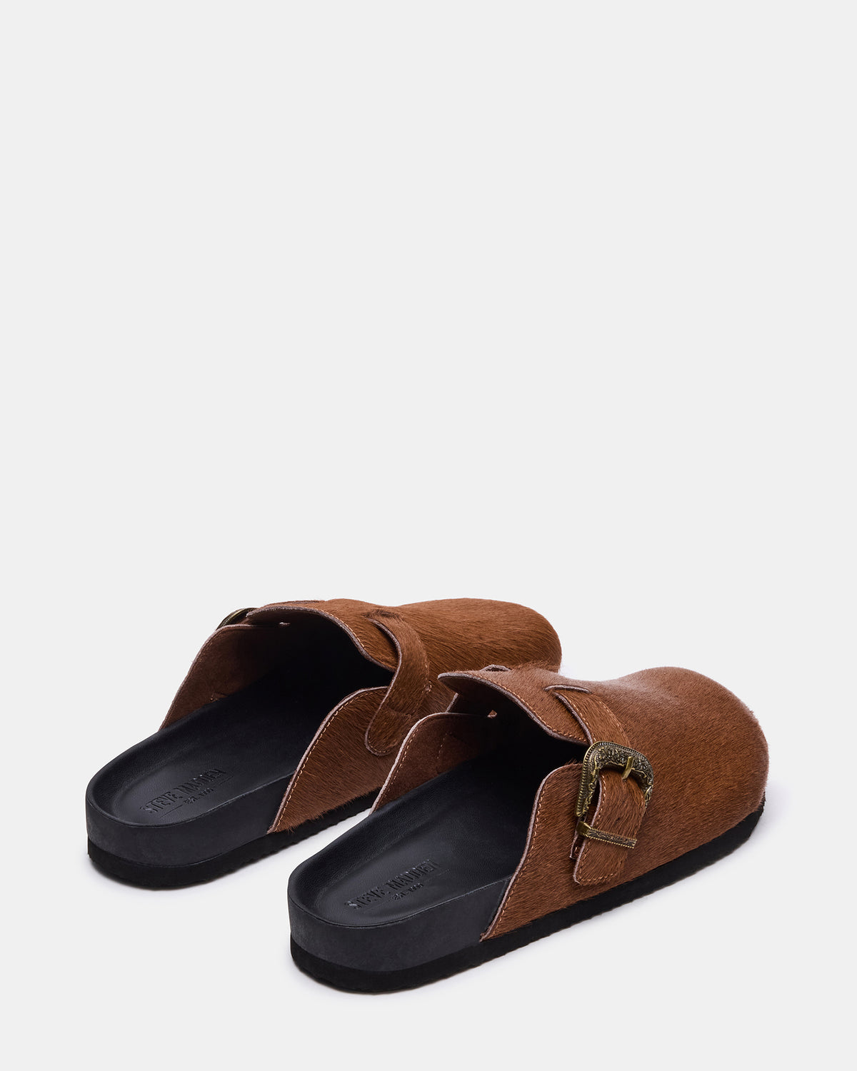 WOOLY Chestnut Slip-On Men's Casual Clog Steve Madden CHESTNUT