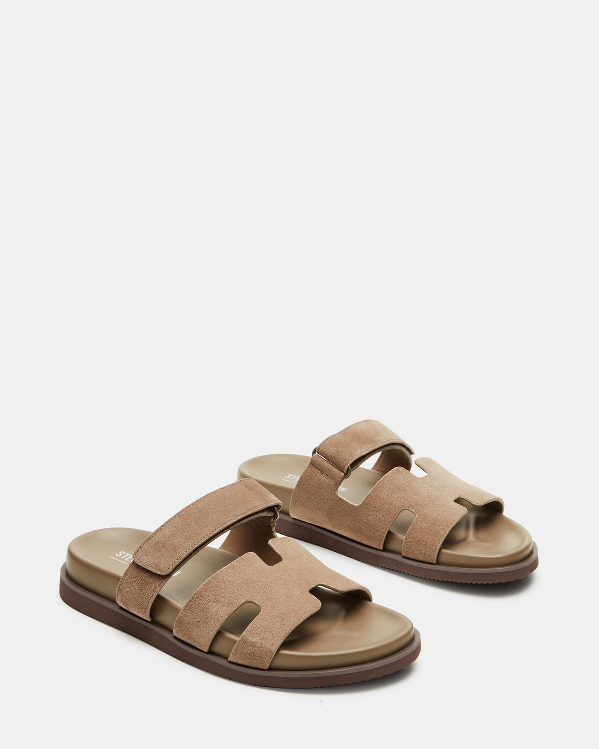 MAIVEN Taupe Suede Men's Fisherman Sandal Steve Madden TAUPE SUEDE