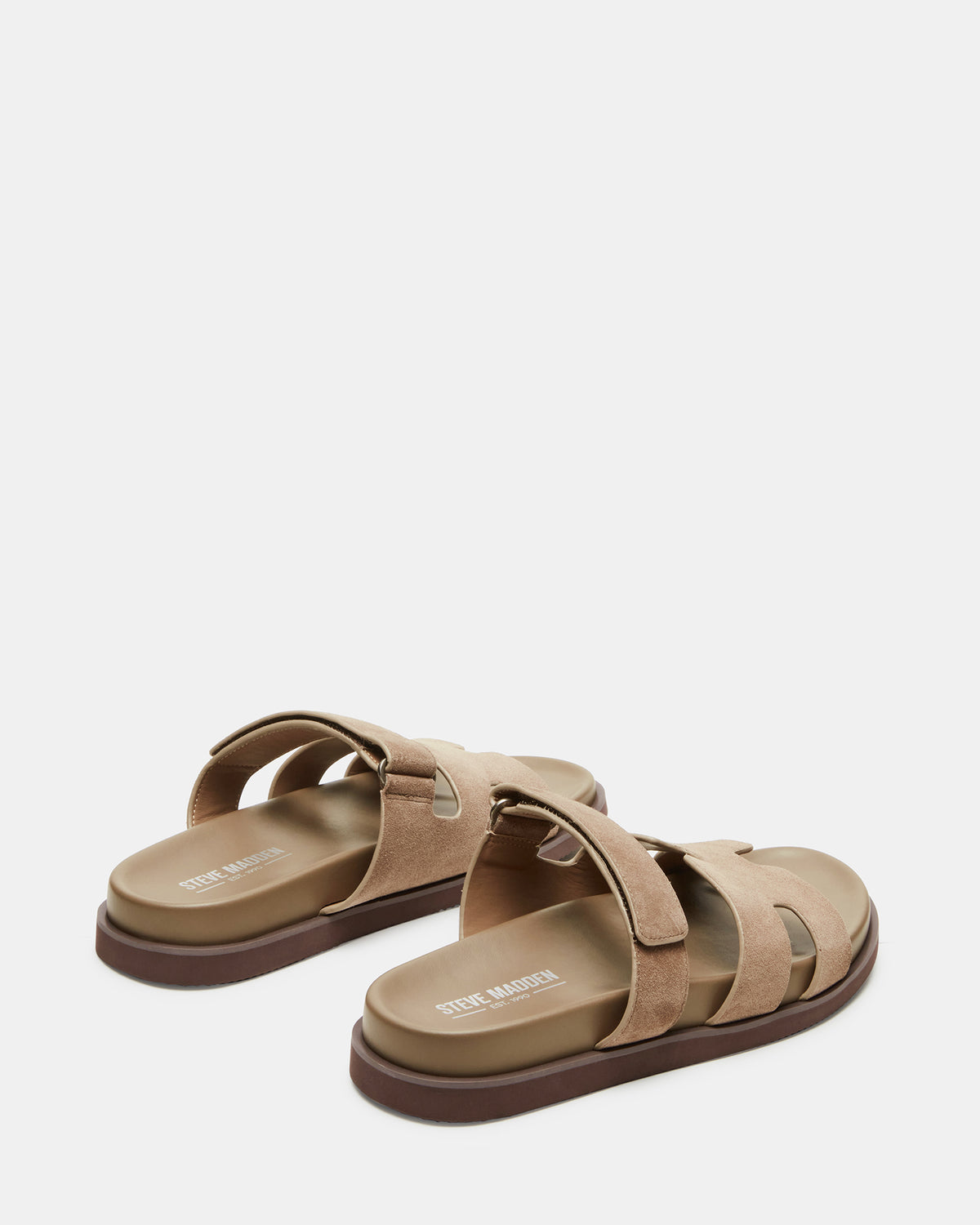 MAIVEN Taupe Suede Men's Fisherman Sandal Steve Madden TAUPE SUEDE