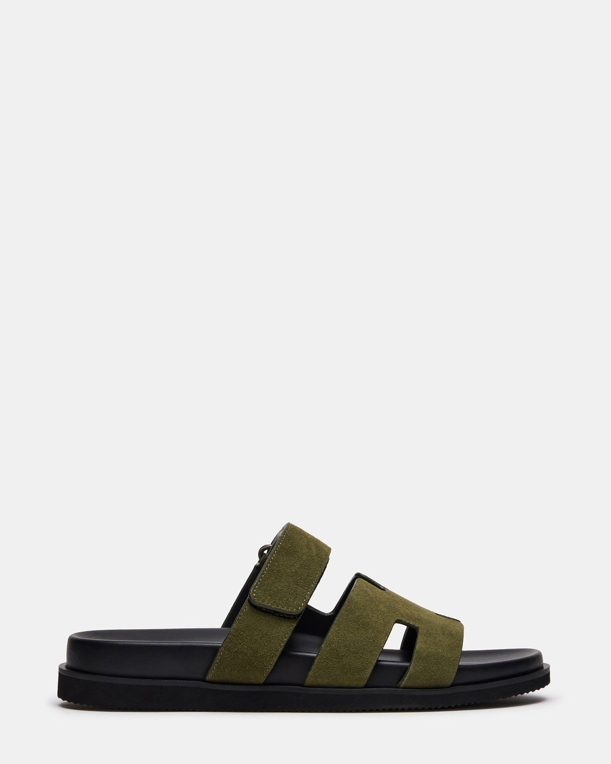MAIVEN Green Suede Fisherman Men's Sandal Steve Madden GREEN SUEDE