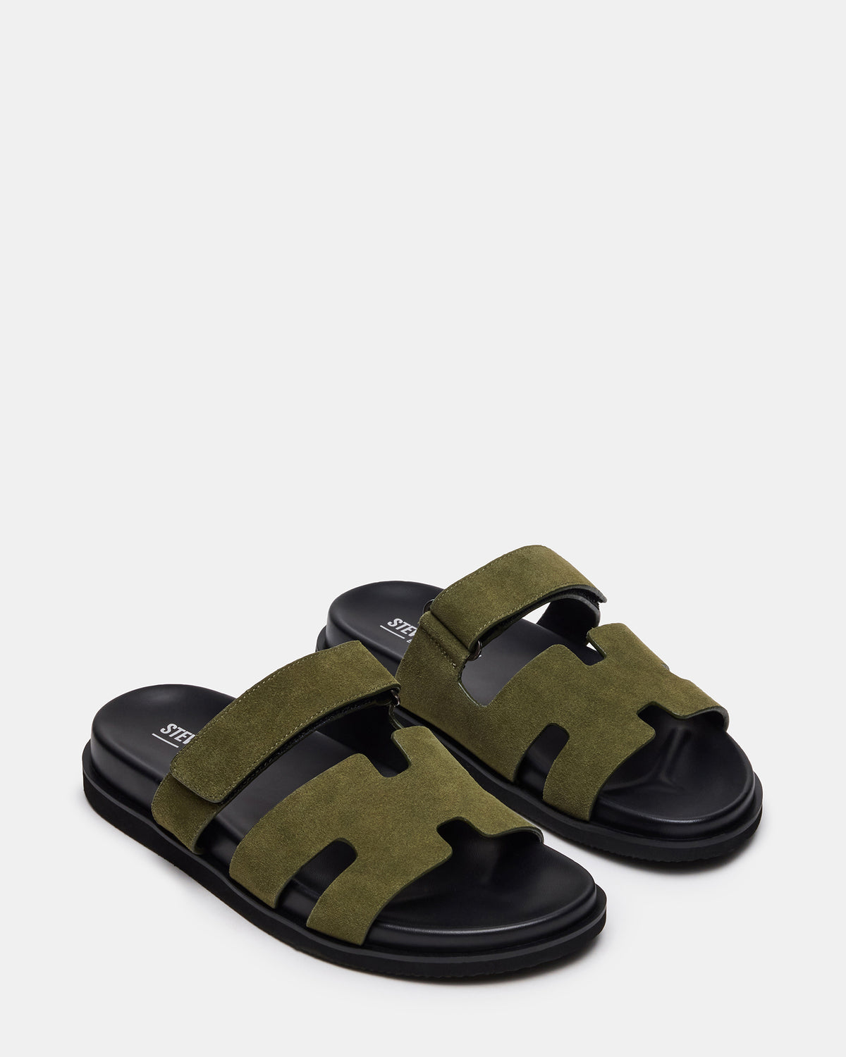 MAIVEN Green Suede Fisherman Men's Sandal Steve Madden GREEN SUEDE