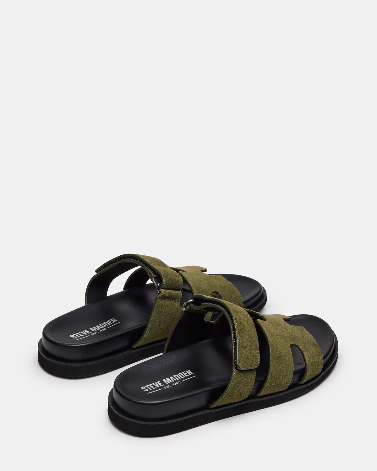 MAIVEN Green Suede Fisherman Men's Sandal Steve Madden GREEN SUEDE