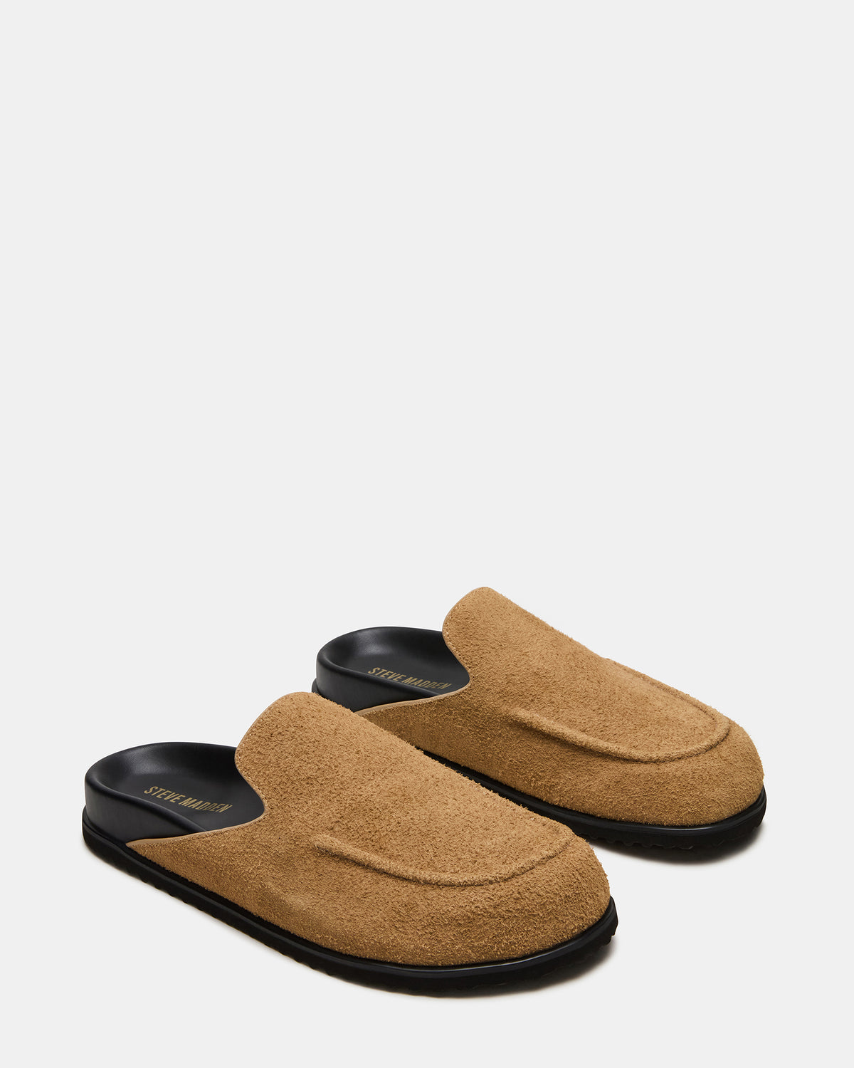 LUCIO Tan Suede Slip-On Men's Casual Clog Steve Madden TAN SUEDE