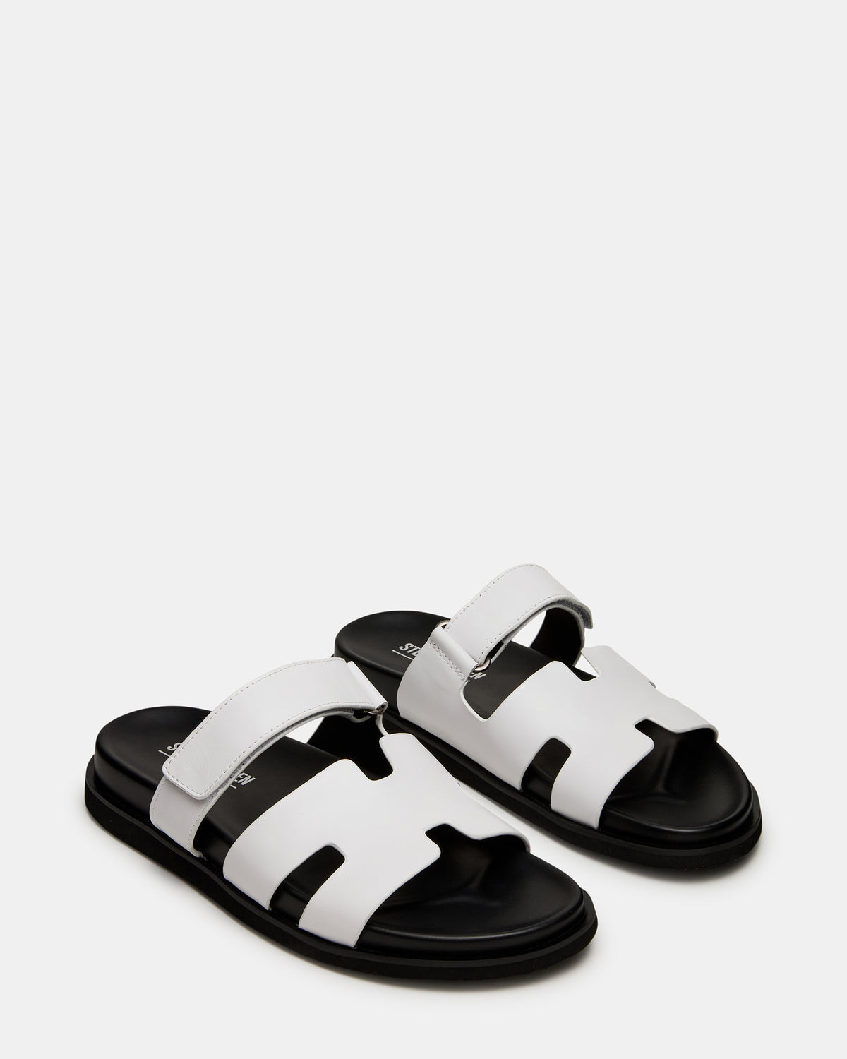 MAIVEN White Fisherman Men's Sandal Steve Madden WHITE