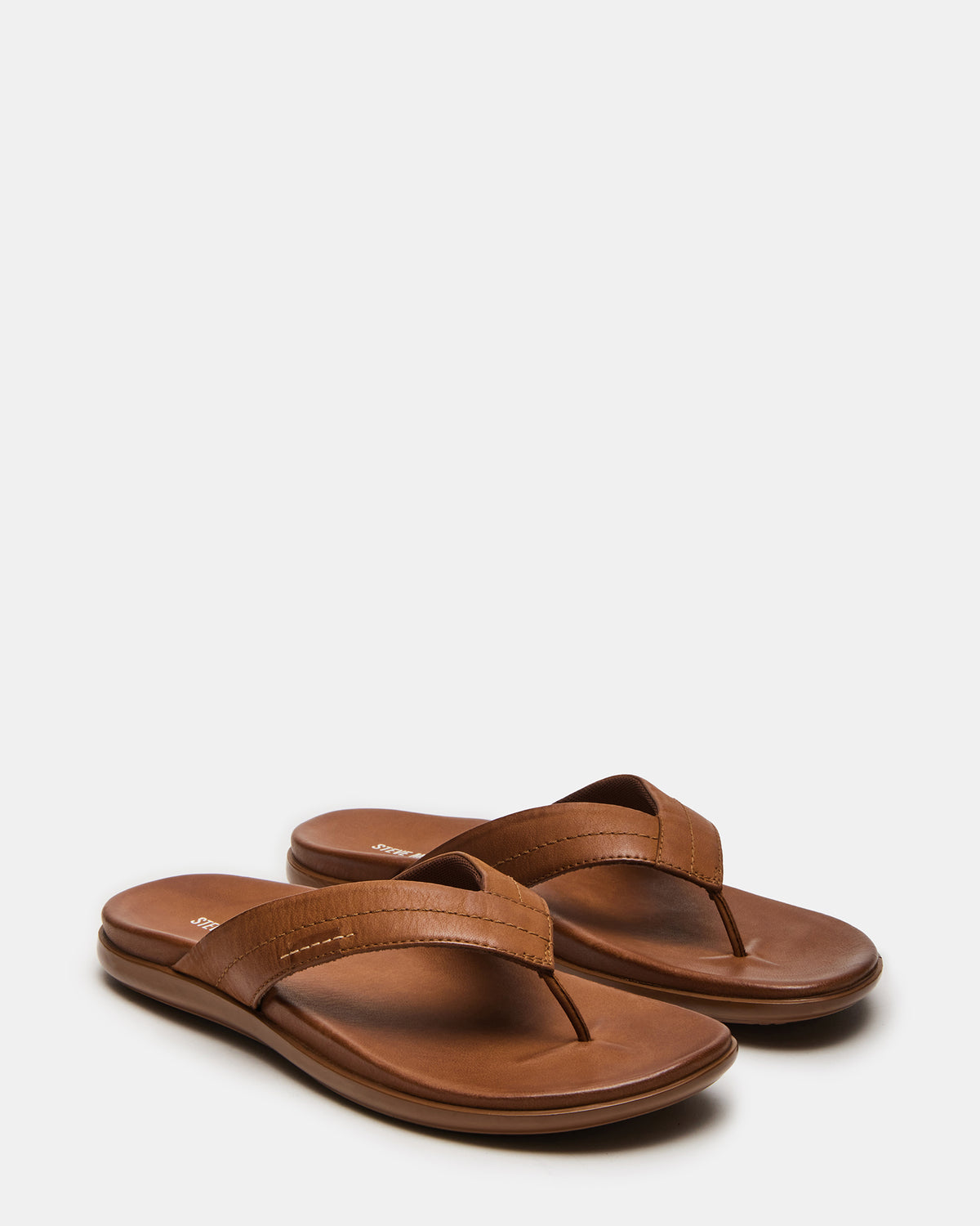 EMMETT Tan Leather Men's Thong Sandal Steve Madden TAN LEATHER