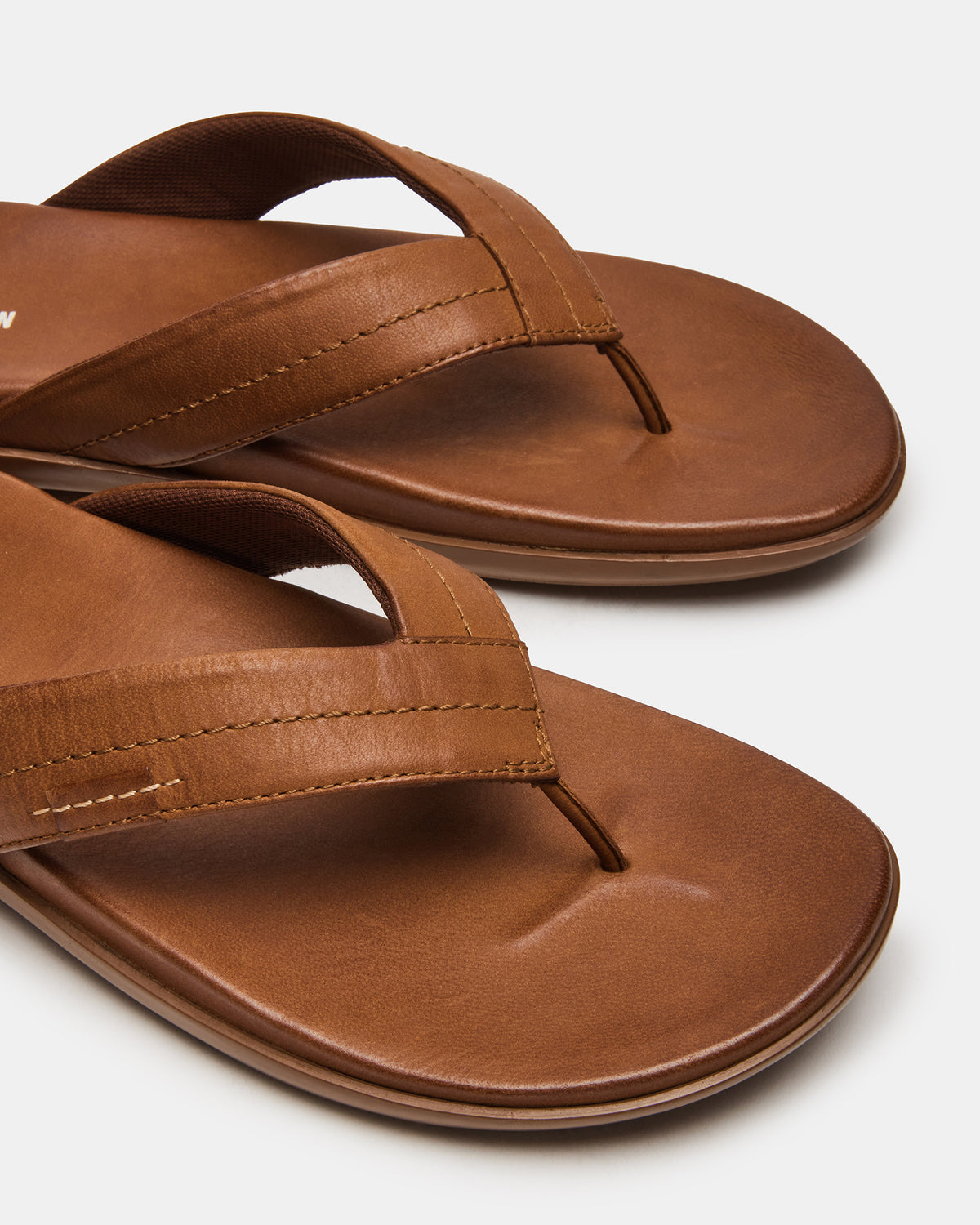 EMMETT Tan Leather Men's Thong Sandal Steve Madden TAN LEATHER