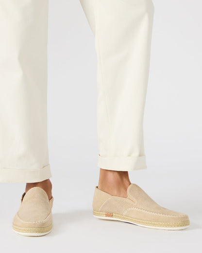 CAYDENN Off-White Slip-On Espadrille Men's Casual Loafer Steve Madden OFF-WHITE