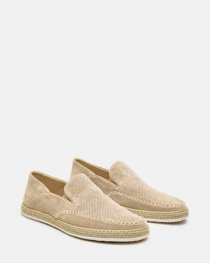 CAYDENN Off-White Slip-On Espadrille Men's Casual Loafer Steve Madden OFF-WHITE