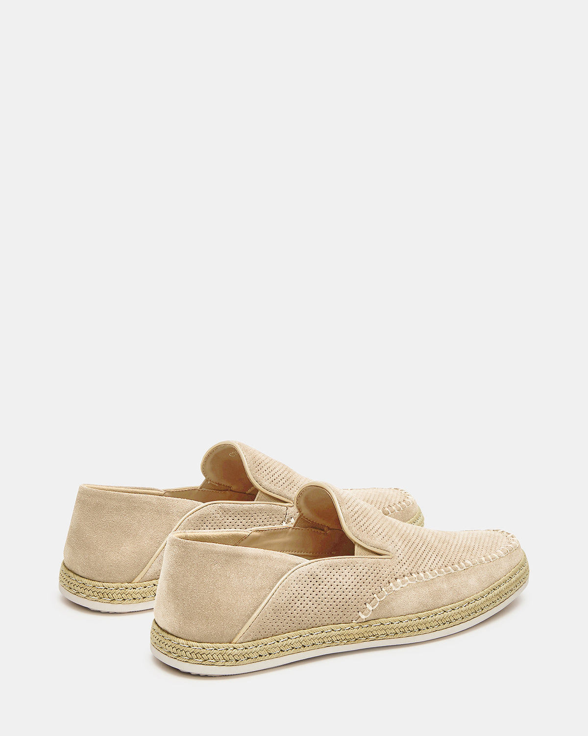 CAYDENN Off-White Slip-On Espadrille Men's Casual Loafer Steve Madden OFF-WHITE