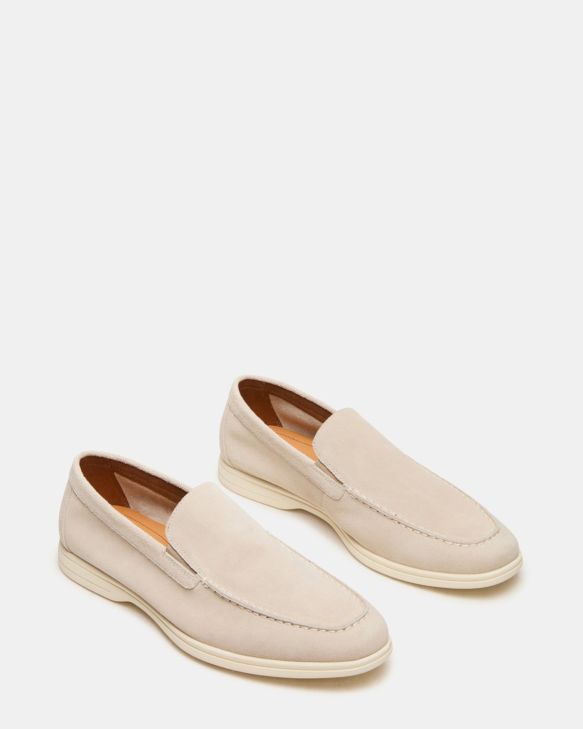 LINUX Beige Suede Slip-On Men's Casual Steve Madden BEIGE SUEDE