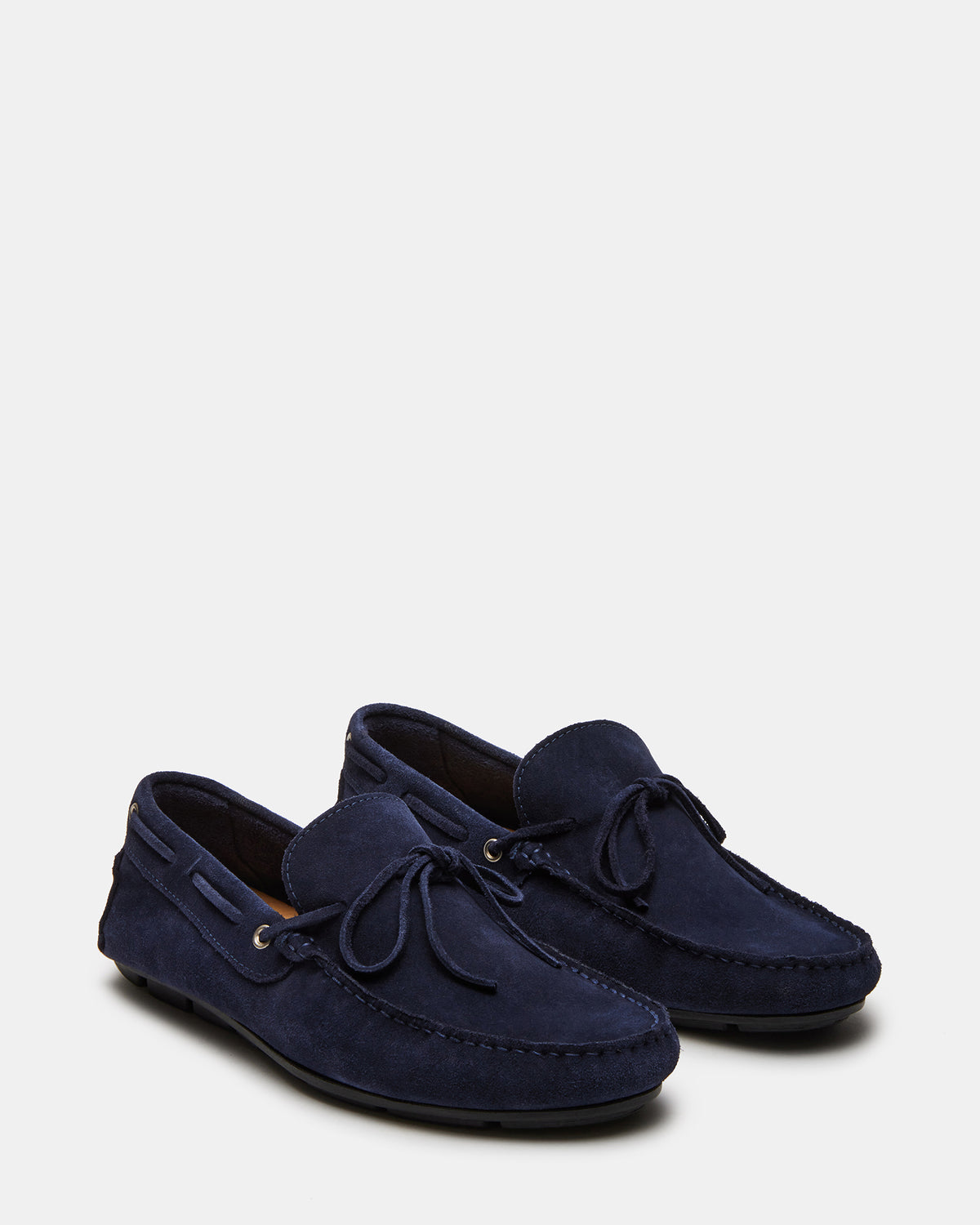 AMALFI Navy Suede Slip-On Men's Casual Loafer Steve Madden NAVY SUEDE