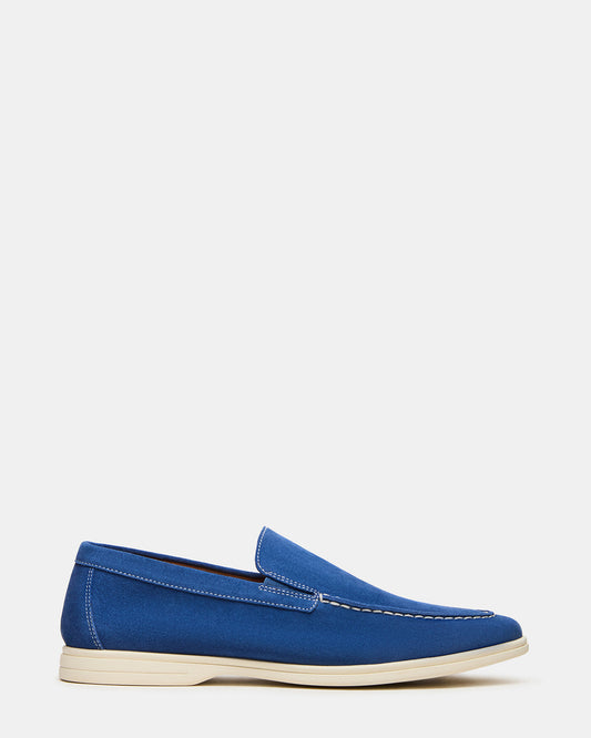 LINUX Blue Slip-On Men's Casual Steve Madden BLUE