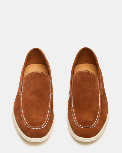 LINUX Cognac Slip-On Men's Casual Steve Madden COGNAC