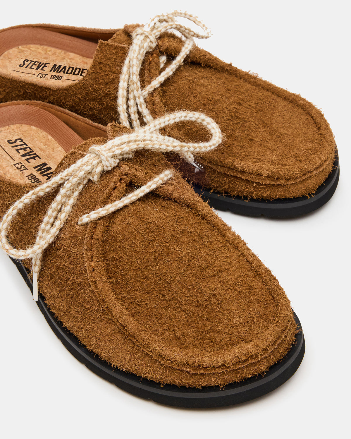 SAILOR Tan Slip-On Laces Footbed Men's Casual Shoe Steve Madden TAN