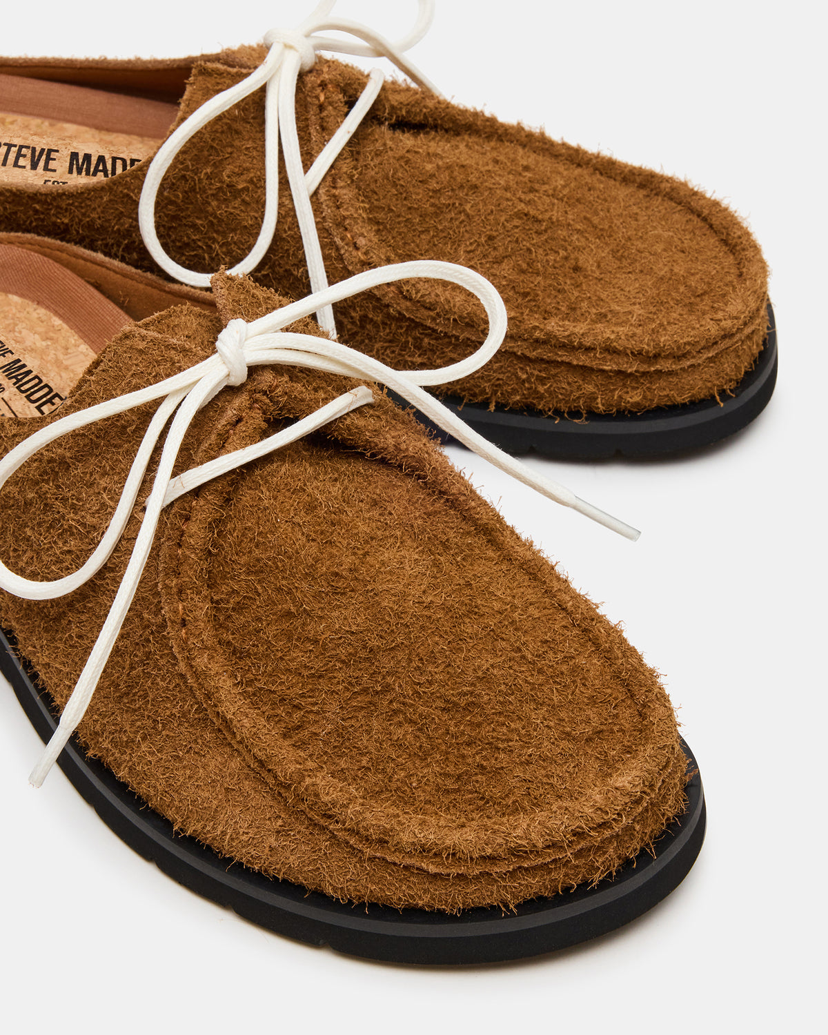 SAILOR Tan Slip-On Laces Footbed Men's Casual Shoe Steve Madden TAN