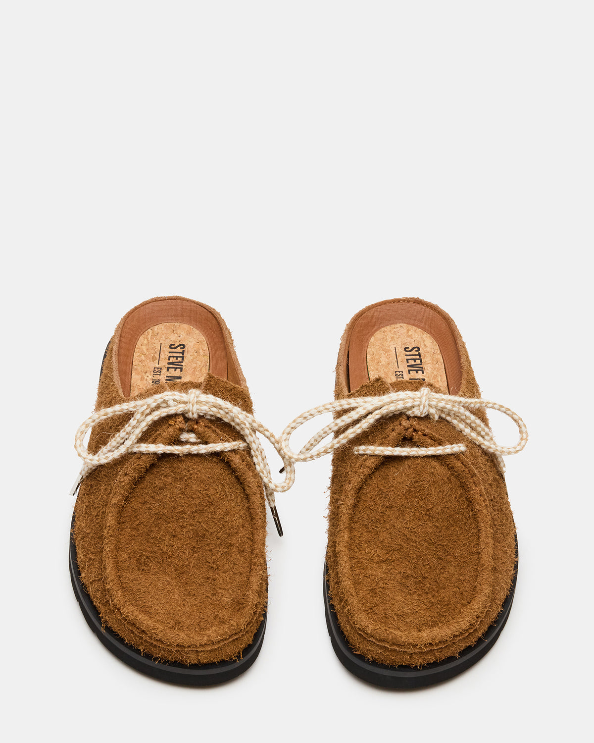 SAILOR Tan Slip-On Laces Footbed Men's Casual Shoe Steve Madden TAN