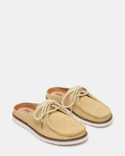 SAILOR Sand Slip-On Laces Footbed Men's Casual Shoe Steve Madden SAND