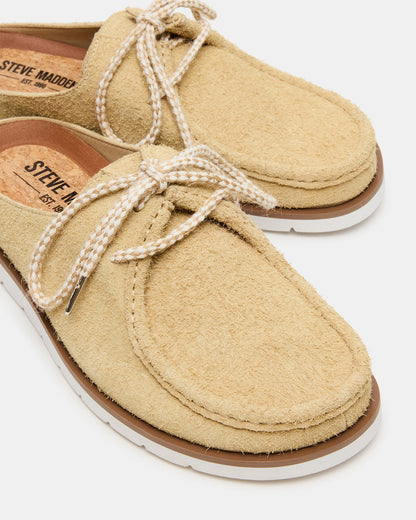 SAILOR Sand Slip-On Laces Footbed Men's Casual Shoe Steve Madden SAND