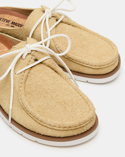 SAILOR Sand Slip-On Laces Footbed Men's Casual Shoe Steve Madden SAND