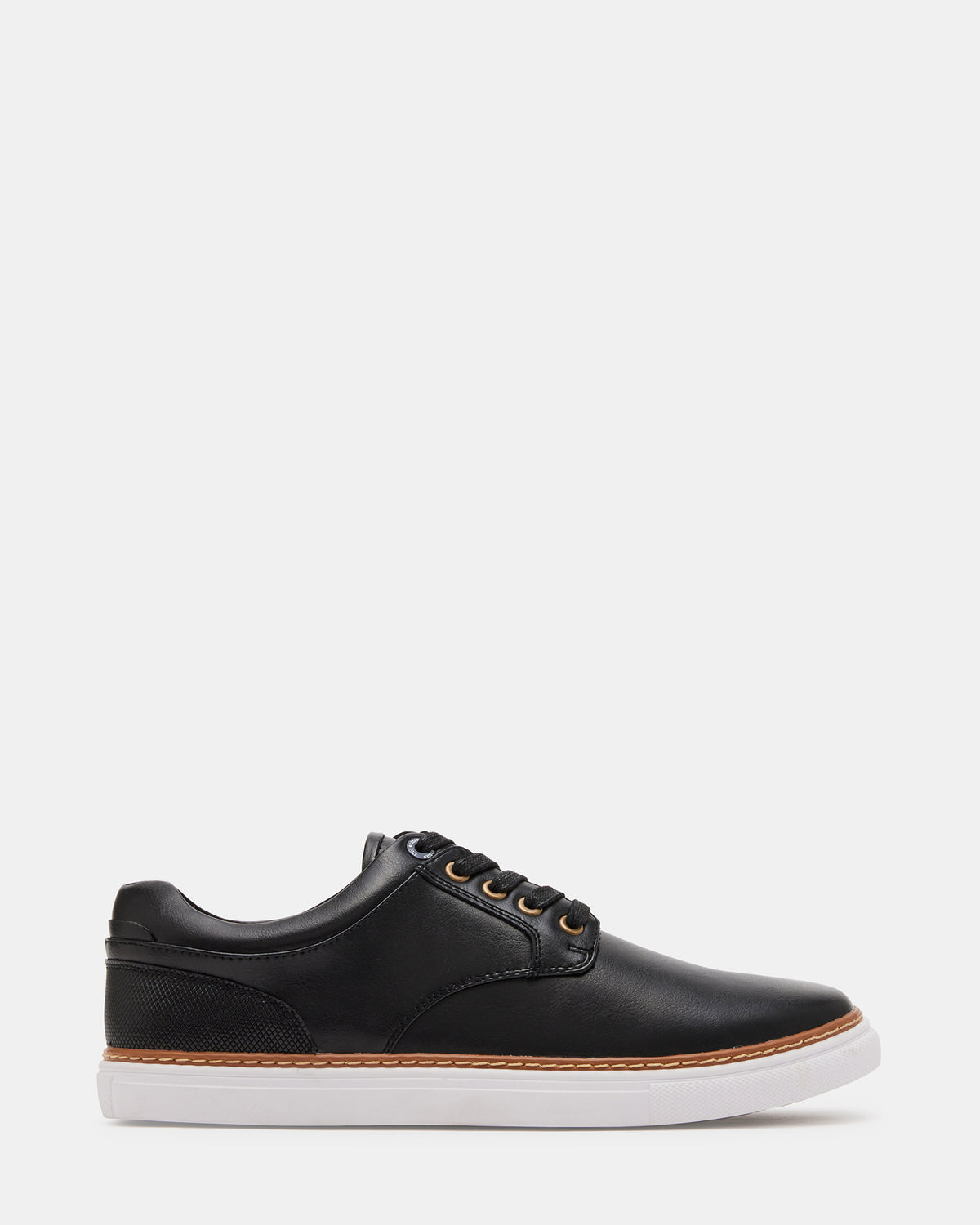 GUSS Black Low-Top Men's Casual Shoe Steve Madden BLACK