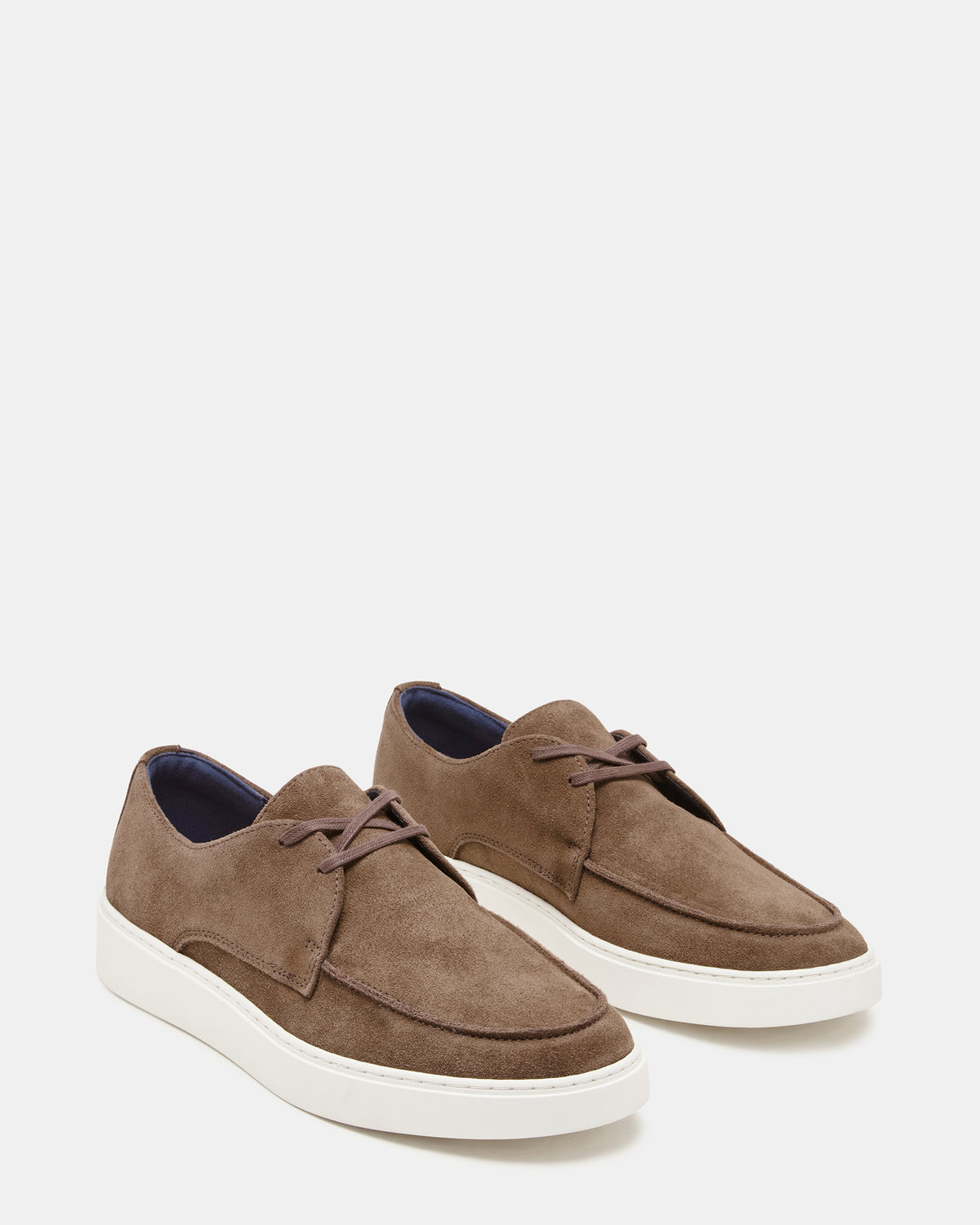 FRANKK Cognac Suede Lace-Up Men's Casual Shoe Steve Madden COGNAC SUEDE