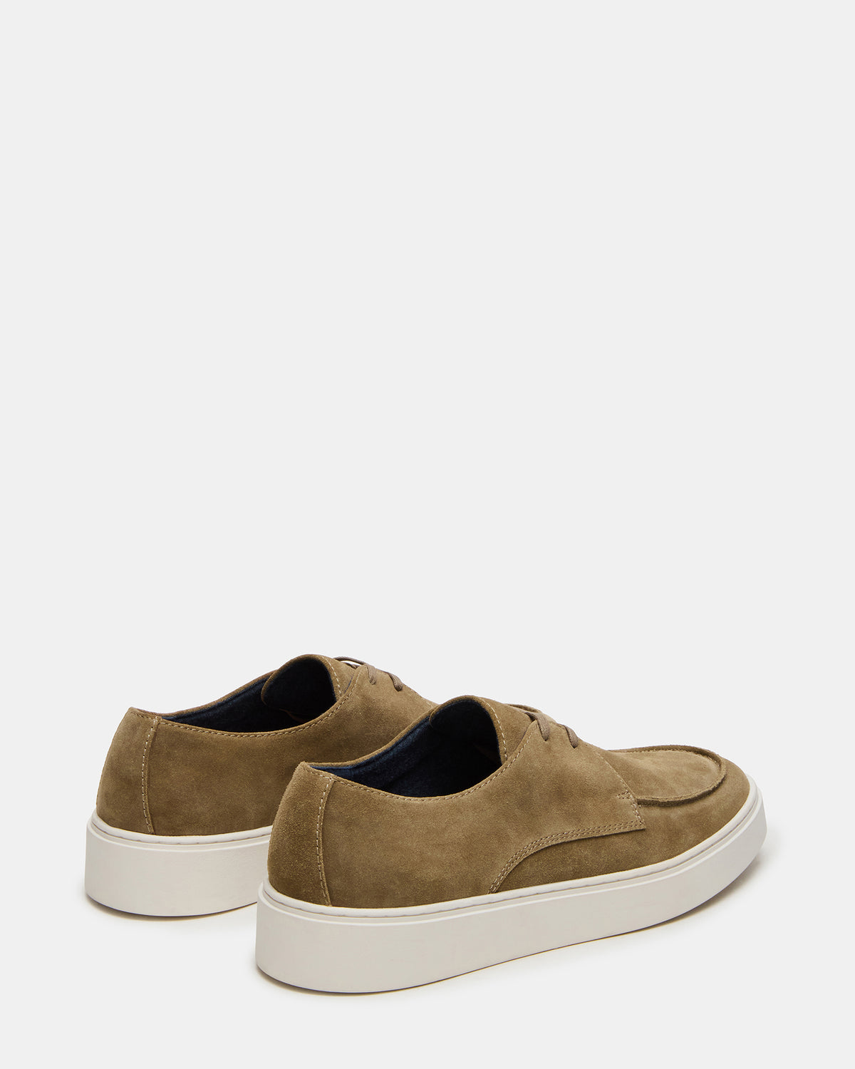 FRANKK Taupe Suede Lace-Up Men's Casual Shoe Steve Madden TAUPE SUEDE