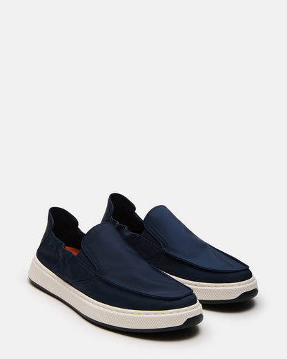 NELLIS Navy Slip-On Men's Casual Loafer Steve Madden NAVY