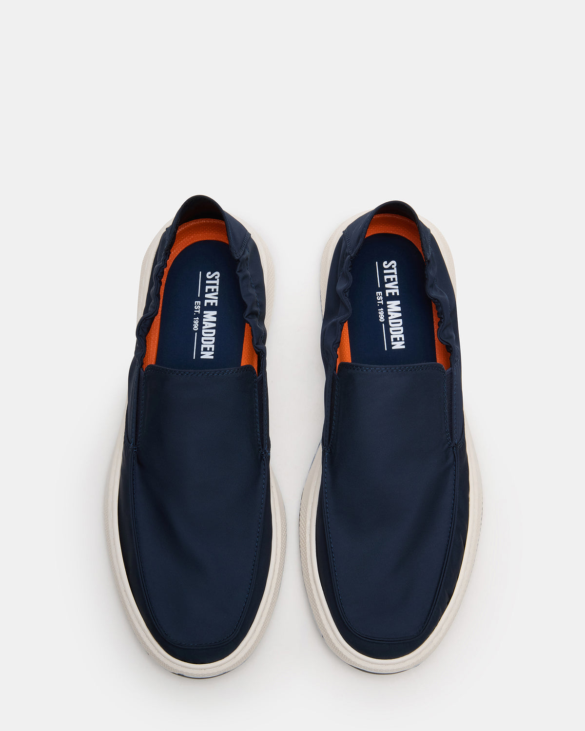 NELLIS Navy Slip-On Men's Casual Loafer Steve Madden NAVY
