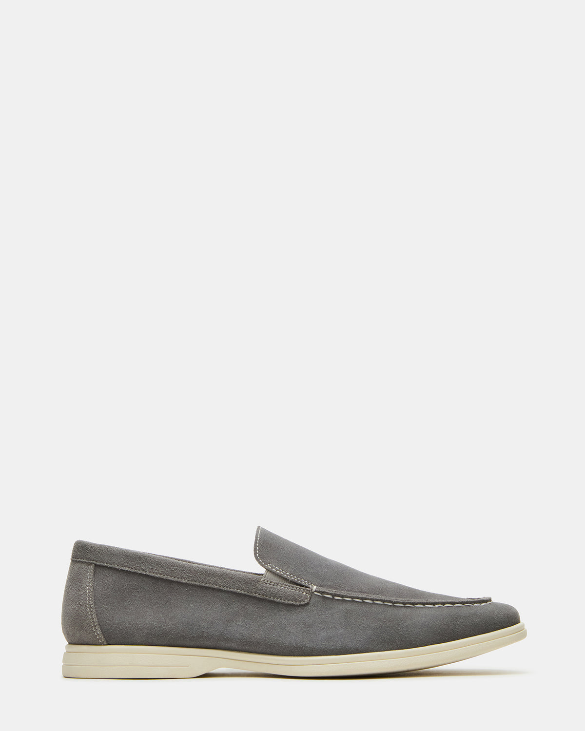 LINUX Grey Suede Slip-On Men's Casual Steve Madden GREY SUEDE