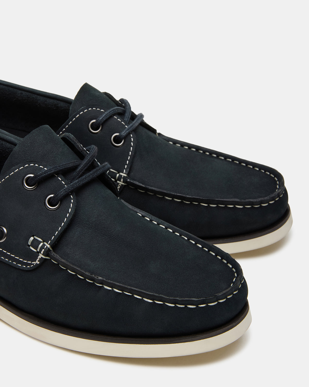 ZEPHYR Navy Slip-On Men's Boat Shoe Loafer Steve Madden NAVY