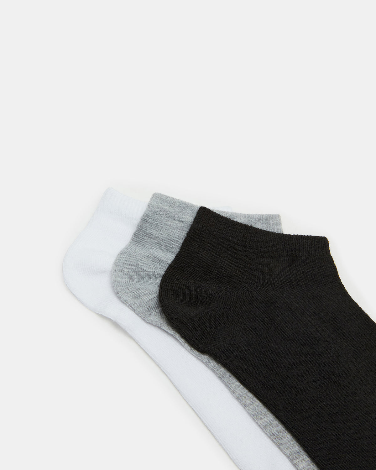 BASIC LOW CUT SOCKS BLACK/WHITE | Men's Multi Pack Low-Cut Socks Steve Madden BLACK WHITE