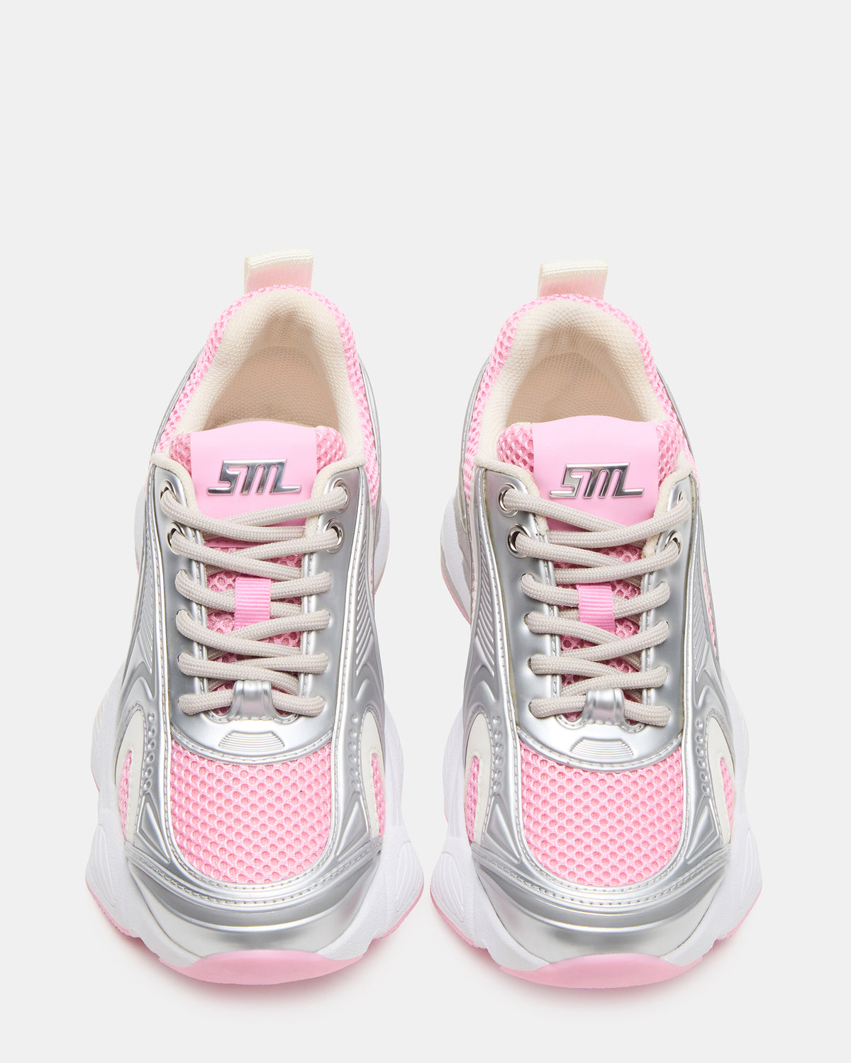 Kids' SPEDSTR Pink Low-Top Lace-Up Girls' Sneaker Steve Madden PINK
